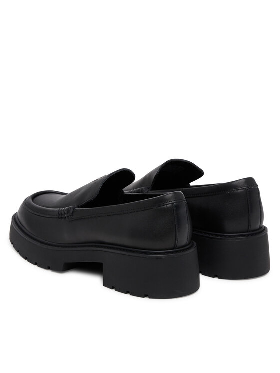 Calvin Klein Jeans Calvin Klein Jeans Slipper Chunky Cupsole Ru Patch Lth YW0YW01862 Schwarz