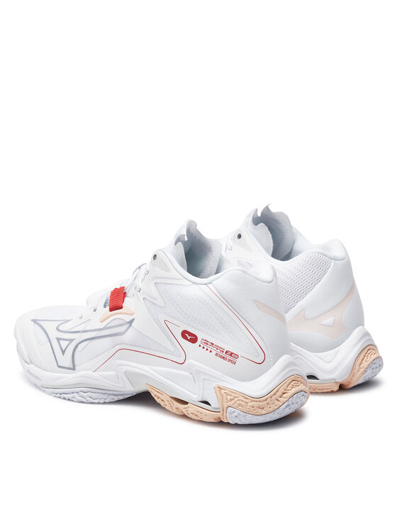 Mizuno Mizuno Buty halowe Wave Lightning Z8 Mid V1GC2405 Biały