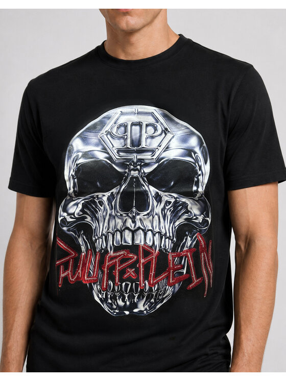 PHILIPP PLEIN PHILIPP PLEIN T-shirt 31616 Nero Regular Fit