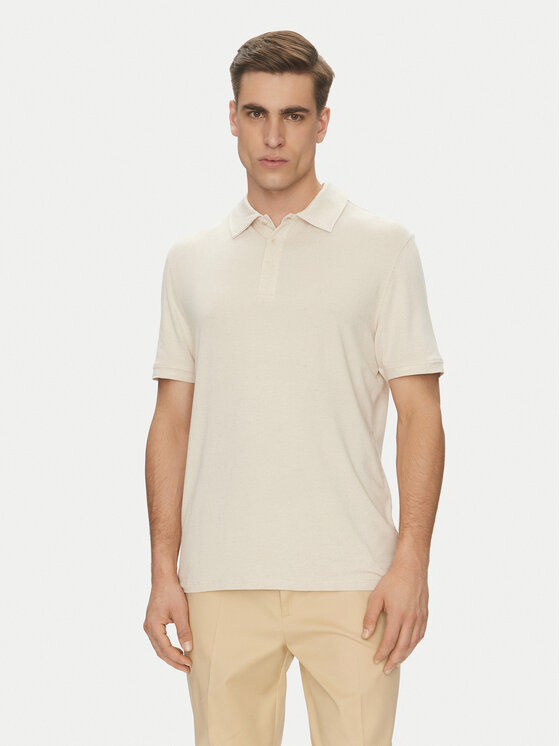 Marciano Guess Tricou polo 5GHP01 6315A Bej Regular Fit