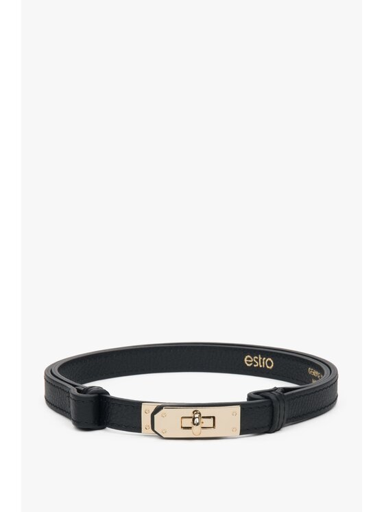 Estro Estro Ζώνη Γυναικεία ER00118160 Μαύρο