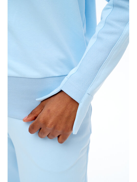 blue shadow blue shadow Bluza Resal Niebieski Regular Fit