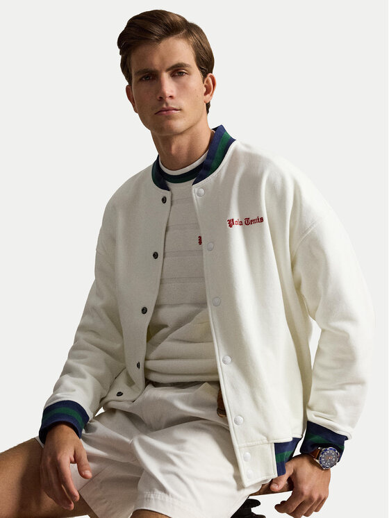 Polo Ralph Lauren Polo Ralph Lauren Μπλούζα 710B19233001 Λευκό Relaxed Fit