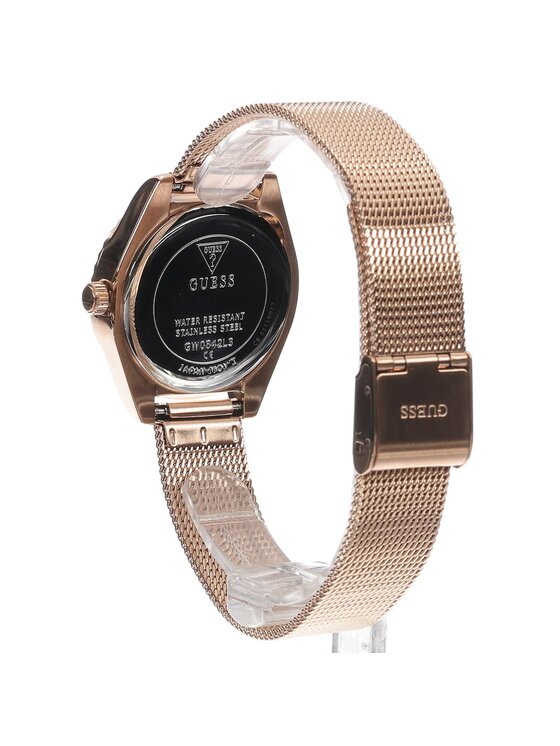 Guess Guess Zegarek GW0842L3 Różowe złoto