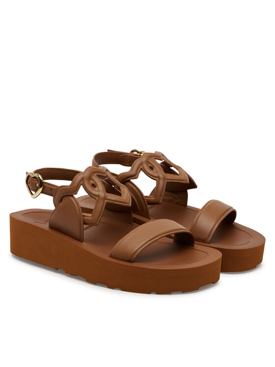 LOVE MOSCHINO LOVE MOSCHINO Sandale JA16054I1MIA0201 Smeđa