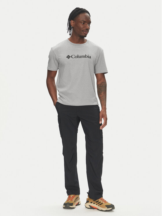 Columbia Columbia Тишърт CSC Basic Logo EM2180 Сив Regular Fit