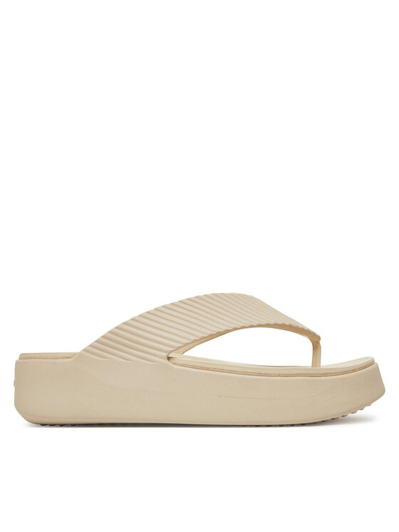 Crocs Crocs Flip-flops Getaway Groove Platform Flip 210700 Bézs