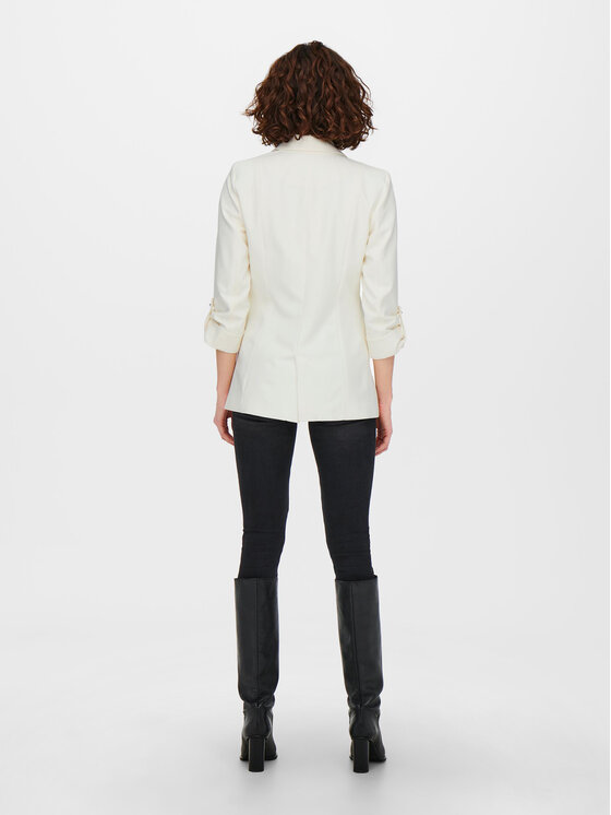 ONLY ONLY Marynarka Kayle-Orleen 15218743 Biały Regular Fit