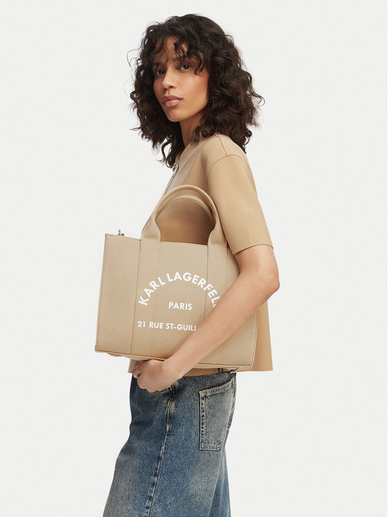 KARL LAGERFELD Torebka A1W50010 Beżowy