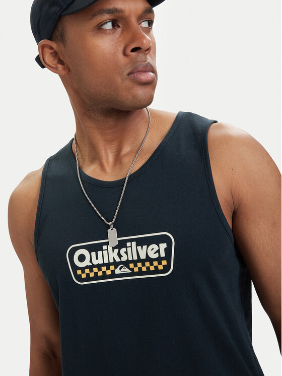 Quiksilver Quiksilver Tank top Starting Grid EQYZT08309 Tumesinine Regular Fit