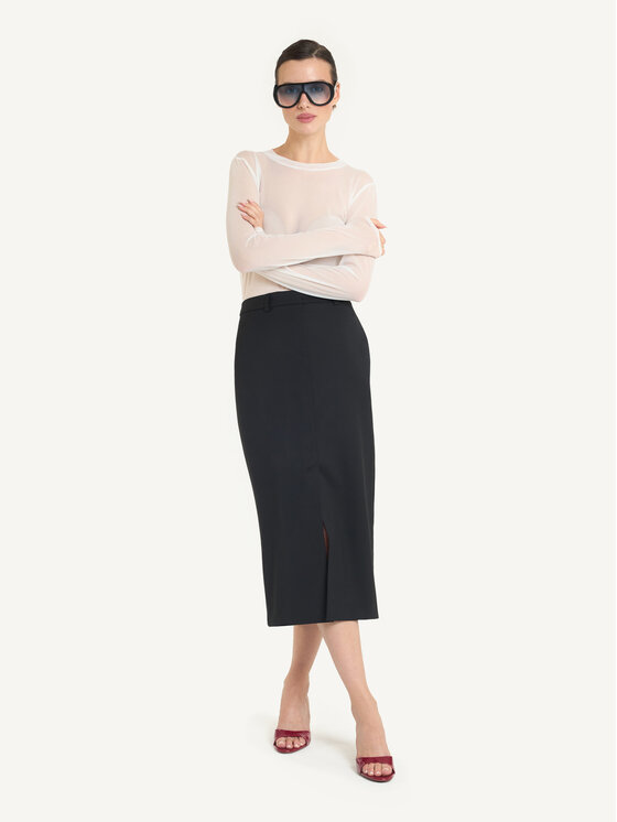 KMX KMX Spódnica ołówkowa 116260007 Czarny Fitted Fit