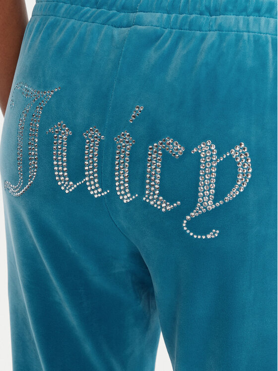 Juicy Couture Juicy Couture Donji dio trenerke Tina JCAPW045 Plava Regular Fit