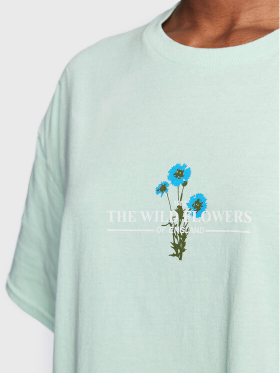 T-shirt 76425420 Verde Oversize