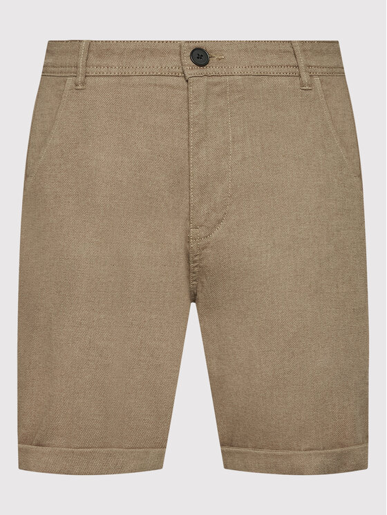 Wood Wood Jonathan light twill shorts Olive