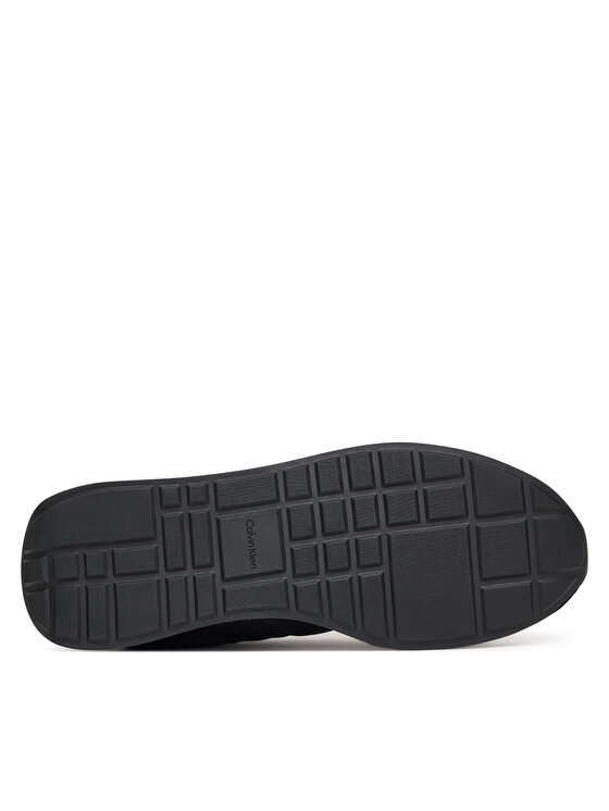 Calvin Klein Calvin Klein Sneakersy Retro Runner Ess Mix Mat YM0YM01361 Černá