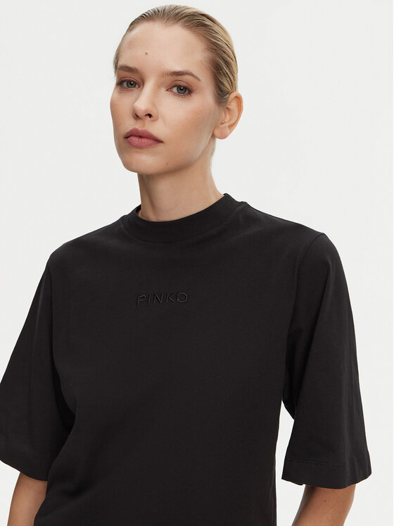 PINKO PINKO T-shirt Niamey 104604 A2F8 Crna Regular Fit