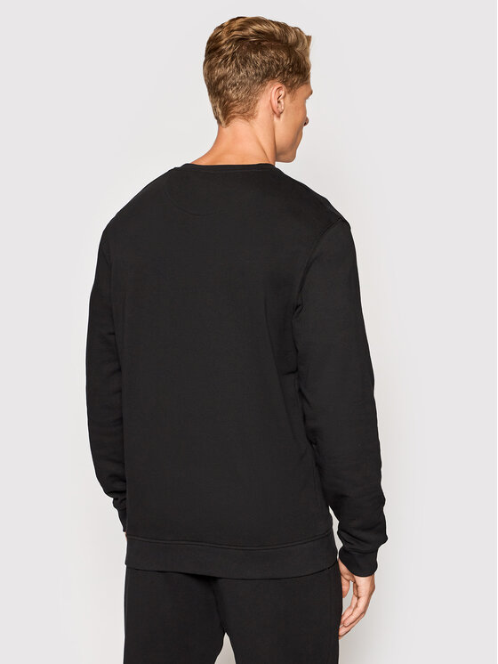 Lyle & Scott Lyle & Scott Bluza Crew Neck ML424VOG Czarny Regular Fit