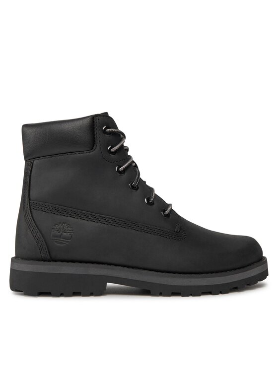 Gyerek Bakancs Timberland, Méret: 37, Fekete, Courma Kid Traditional6In TB0A28W90011