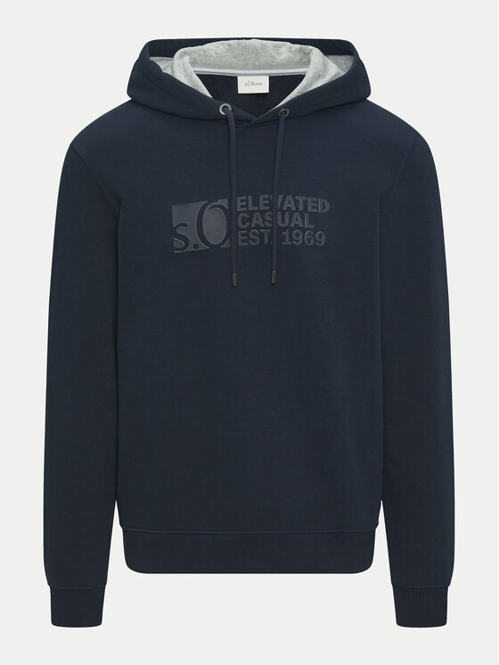 s.Oliver s.Oliver Bluza 2150161 Granatowy Regular Fit