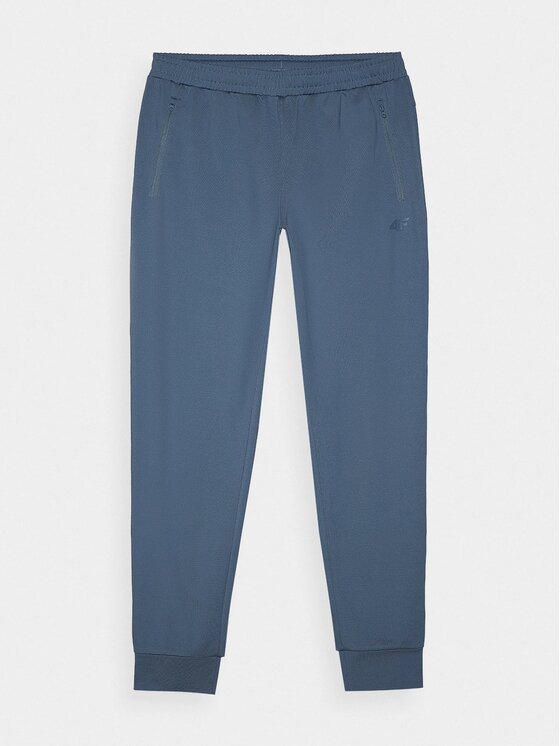 4F 4F Pantaloni di tessuto 4FWSS24TFTRM452-32S Blu Regular Fit