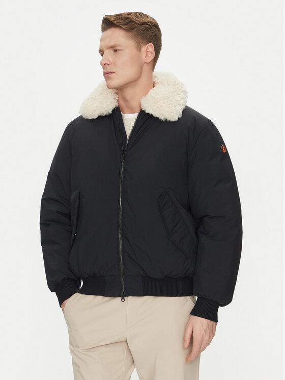Save The Duck Save The Duck Bomber dzseki D31959M COFY19 Fekete Regular Fit