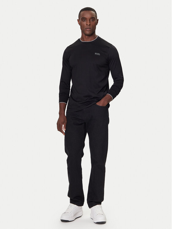 KARL LAGERFELD KARL LAGERFELD Longsleeve 755001 554200 Чорний Regular Fit