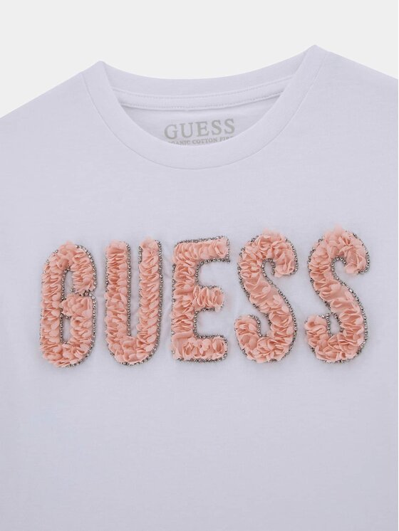 Guess Guess Футболка J5YI47 K8HM4 Білий Relaxed Fit
