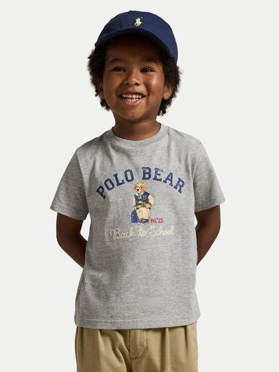 Polo Ralph Lauren T-Shirt 322981178001 Szary Regular Fit