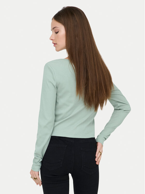 ONLY ONLY Blūze Betty 15365756 Zaļš Standard Fit