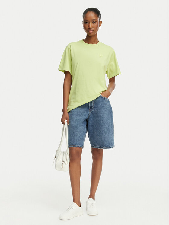 HUGO HUGO T-Shirt Vintage 50518139 Světle zelená Relaxed Fit