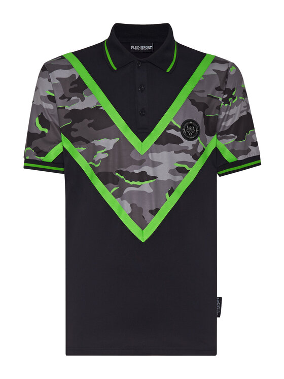 Plein Sport Plein Sport T-Shirt 3233 Czarny Regular Fit