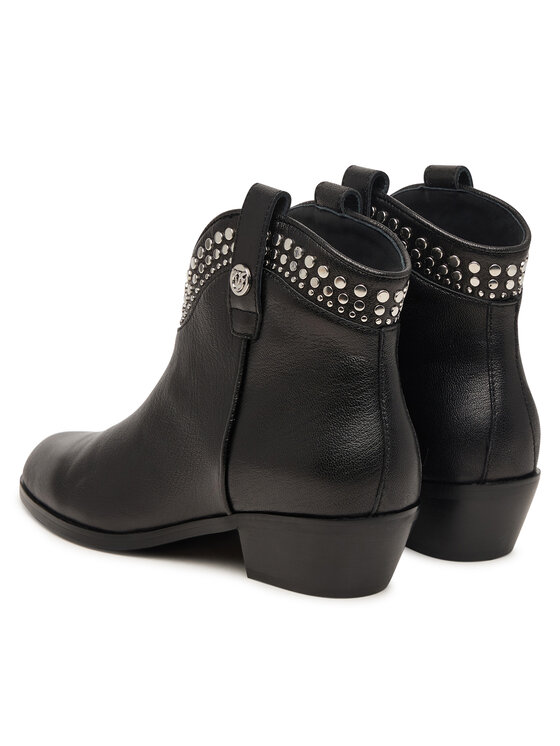 PINKO PINKO Kowbojki Jane 05 SD0555P149 Czarny