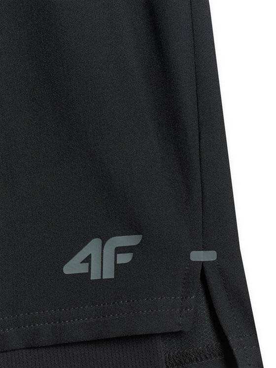 4F 4F Szorty sportowe VICTORY PACK Czarny Regular Fit