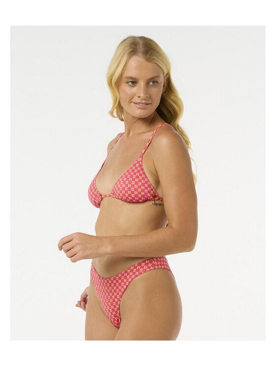 Rip Curl Rip Curl Góra od bikini Shell Cove Sliding Trilange Czerwony