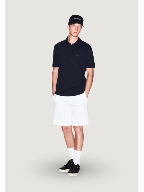 Armani Exchange Armani Exchange Pantaloncini sportivi XM000372 AF10818 Bianco Bermuda Fit