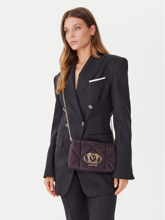 LOVE MOSCHINO Torebka JC4043PP0NKE0650 Fioletowy