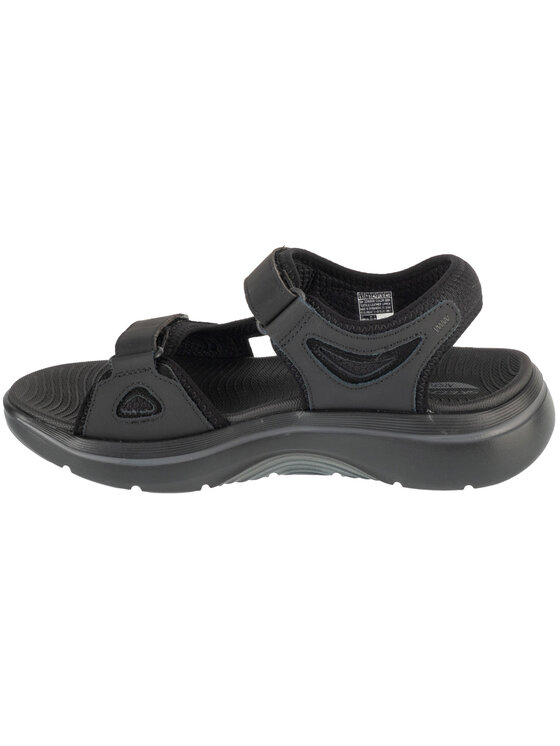 Skechers Skechers Sandali Skechers Go Walk Arch Fit 2.0 Sandal - Capistrano Nero