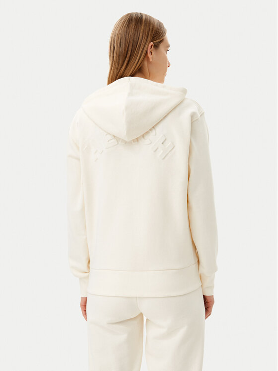 Silvian Heach Silvian Heach Felpa Frien GPP25114FE Écru Regular Fit