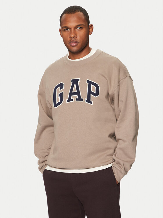 Gap Sweatshirt 543992 01 Beige Relaxed Fit Modivo.at