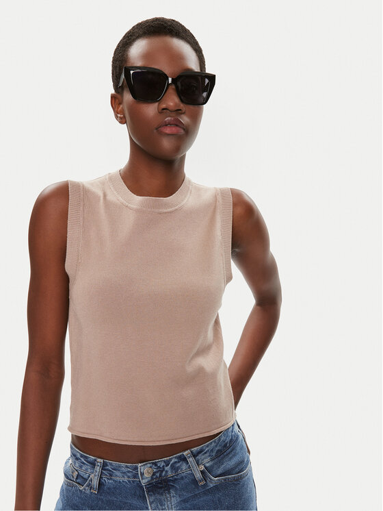 Brave Soul Brave Soul Bluza LKV-555BARCAB Bež Straight Fit