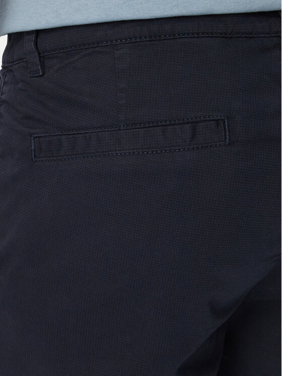BOSS BOSS Pantalon scurți din material Chino 50559292 Bleumarin Slim Fit
