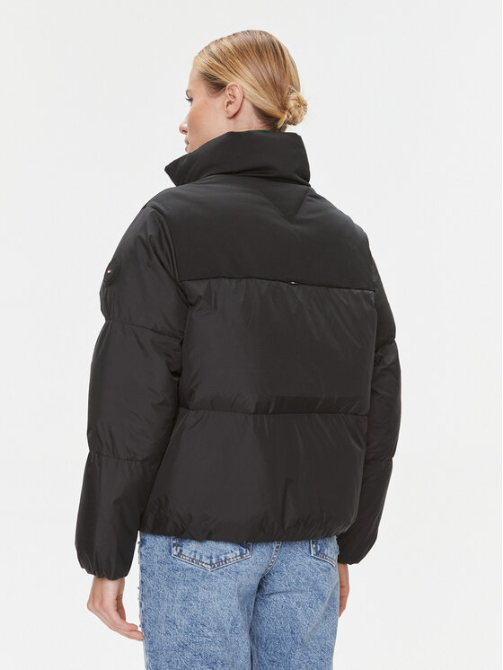 Tommy Hilfiger Tommy Hilfiger Μπουφάν χειμωνιάτικο New York WW0WW39748 Μαύρο Relaxed Fit