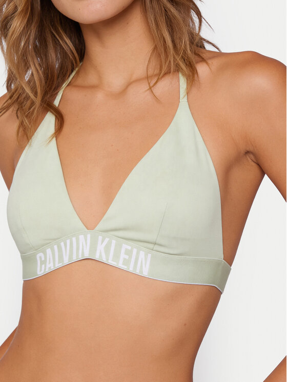 Calvin Klein Swimwear Calvin Klein Swimwear Vrchný diel bikín LV00Q61222 Zelená