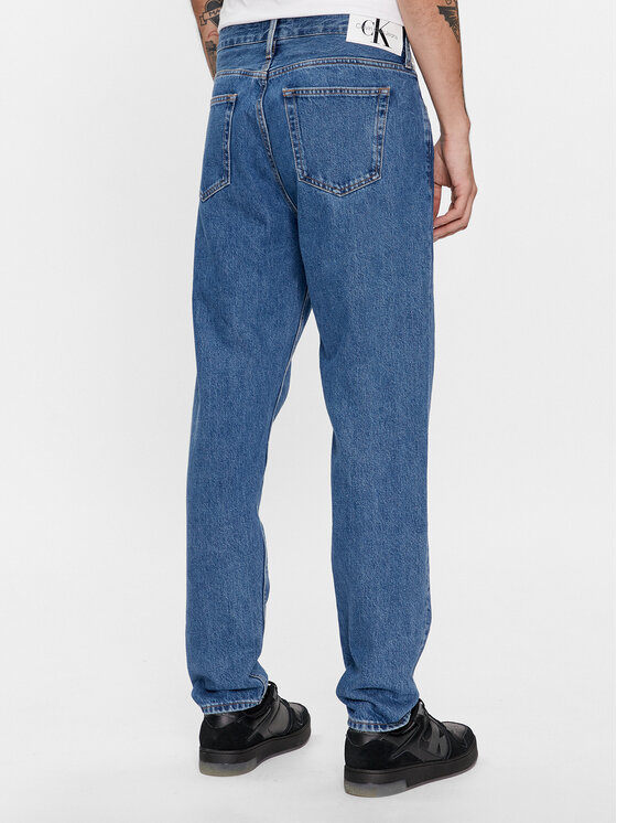 Calvin Klein Jeans Calvin Klein Jeans Traperice J30J323885 Plava Tapered Fit