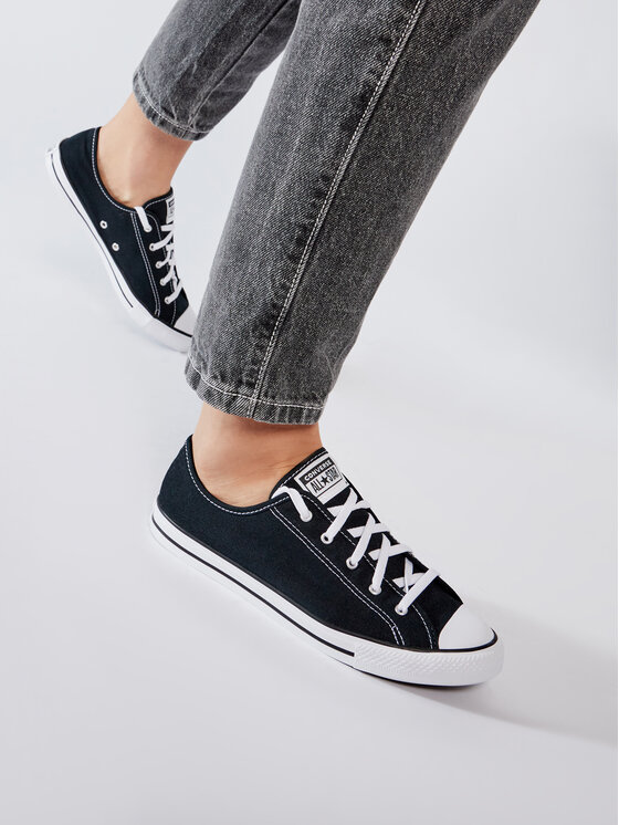 Converse Converse Trampki Chuck Taylor All Star Dainty Ox 564982C Czarny