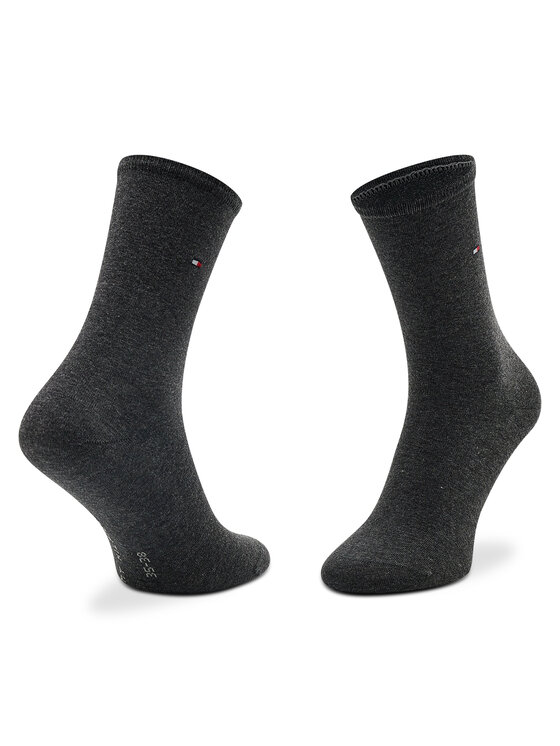 Tommy Hilfiger Tommy Hilfiger Șosete lungi 371221 Gri