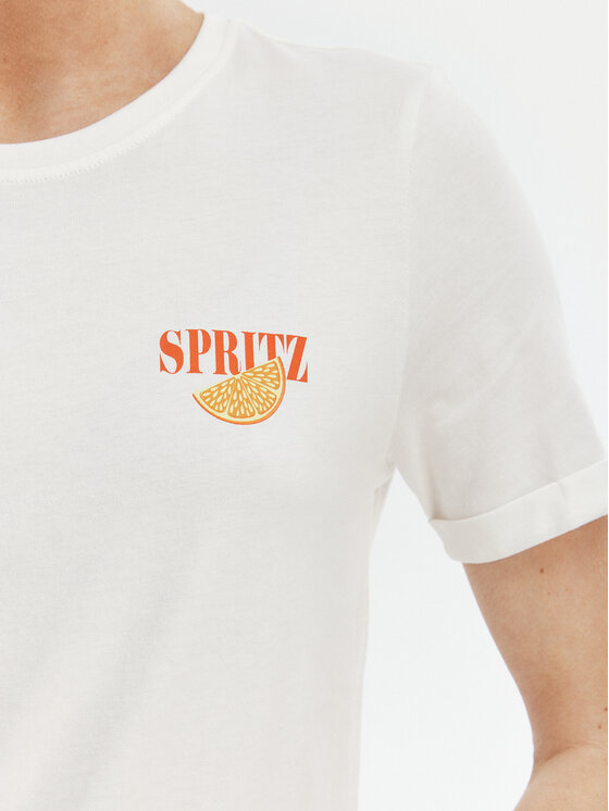 ONLY ONLY T-shirt Kita 15291465 Bianco Regular Fit