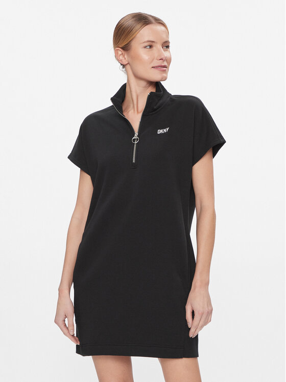 DKNY Sport DKNY Sport Φόρεμα καθημερινό DP3D4826 Μαύρο Regular Fit