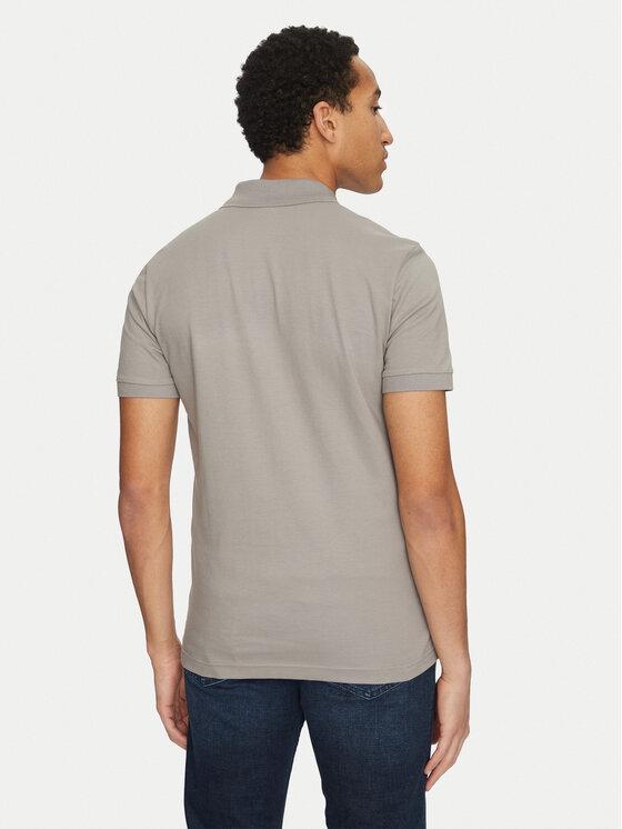 BOSS BOSS Поло Passenger 50507803 Сірий Slim Fit