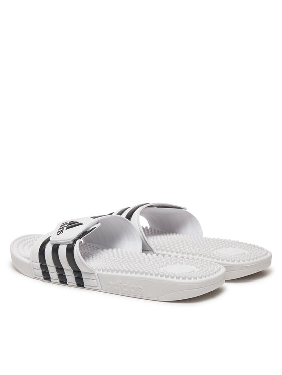 adidas adidas Παντόφλες adissage F35573 Λευκό